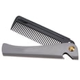 thumbnail image 3 of Peine para barba Jadeshay plegable de madera para bigote, 3 of 14