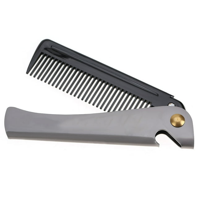 Peine plegable para barba NikouMX de acero inoxidable funcionalidad inteligente
