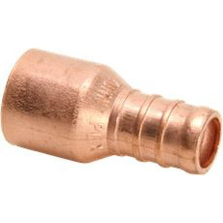 Id Pex Tube - Adapter,Copper,3/4