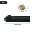 thumbnail image 2 of Lathe Turning Tool tool holder MSDNN1616H12 +10PCS SNMG432 BP010 carbide insert, 2 of 10
