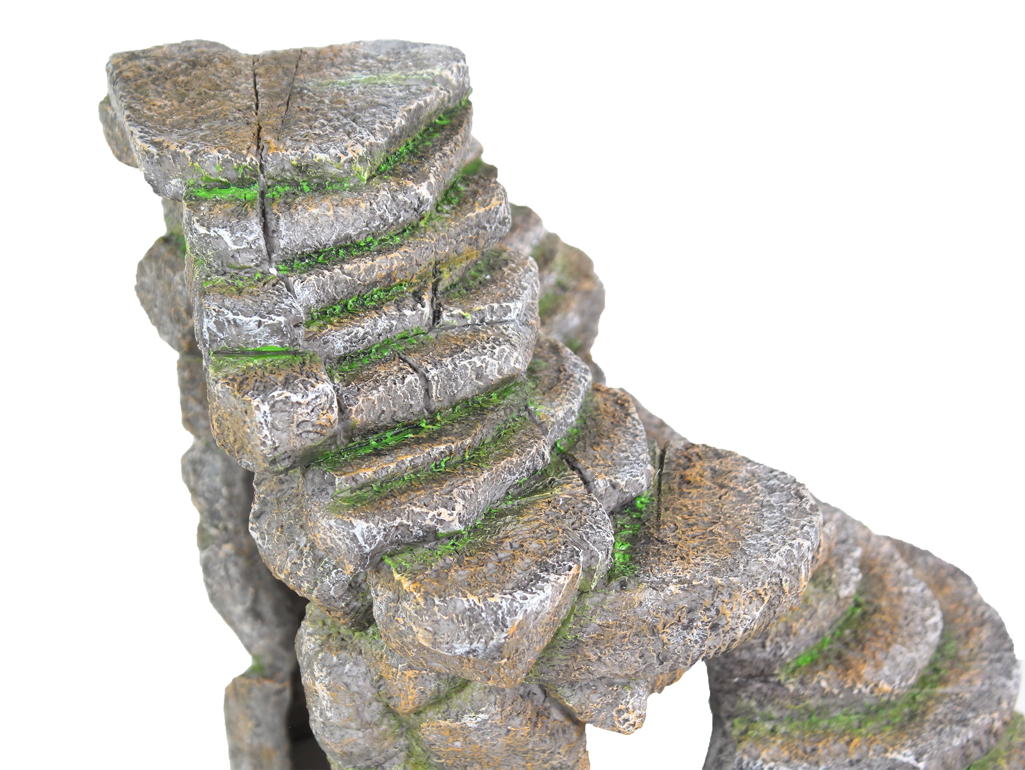 Penn-Plax Reptology Shale Scape Step Ledge & Cave Hideout – Extra Large
