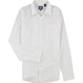 thumbnail image 1 of Dockers Diamond Button Up Shirt para hombre, blanco, mediano, 1 of 1