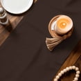 thumbnail image 2 of Coffee Beans Cotton Linen Table Runner for Dining Kitchen, Vintage Wooden Spoon Dark Brown Cafe Bean Wedding Outdoor Party Tablerunners, Dresser Scarf Coffee Tablecloth Runners 13x108 Inches, 2 of 8
