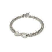 Belinda Jewelz Diamond Infinity Loop Bracelet