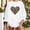 White, variant on EQWLJWE Women Plus Fleece Long-Sleeved Sweater Casual Fashion Leopard Print Love Hoodies Tops