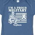 thumbnail image 4 of Inktastic Proud Military Nephew Red Friday Boys Baby Bodysuit, 4 of 5