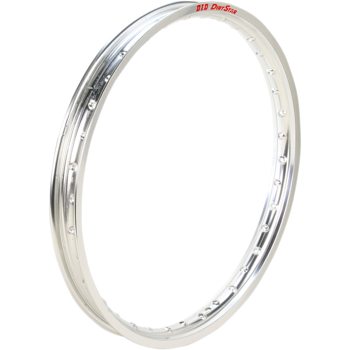 16X185VS01Y D.I.D DirtStar Silver 16 x 1.85 Original Rear Rim