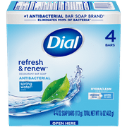 Dial Bar Soap Spring Water 8/4 4.0oz