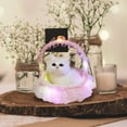 thumbnail image 3 of Cute Cat Plush Toy, Cat Stuffed Animal, Easter Stuffed Animal, Birthday Gifts for Girls, 3 of 6