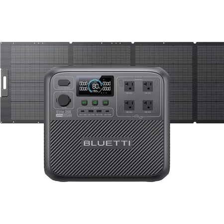 BLUETTI Elite 200 V2 Solar...