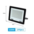 thumbnail image 2 of High Brightness LED Floodlight 220 50W 100W 150W 200W 300W IP66 Waterproof Flood Light For Garden Patio Street Outdoor Lighting, 2 of 7