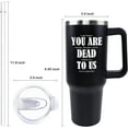 thumbnail image 3 of Christian Inspirational Jesus 40oz Tumbler With Handle and Straw - Gift for Women, Mom, Friend, Sister, Coworker - Thank You and Birthday Present, 3 of 6