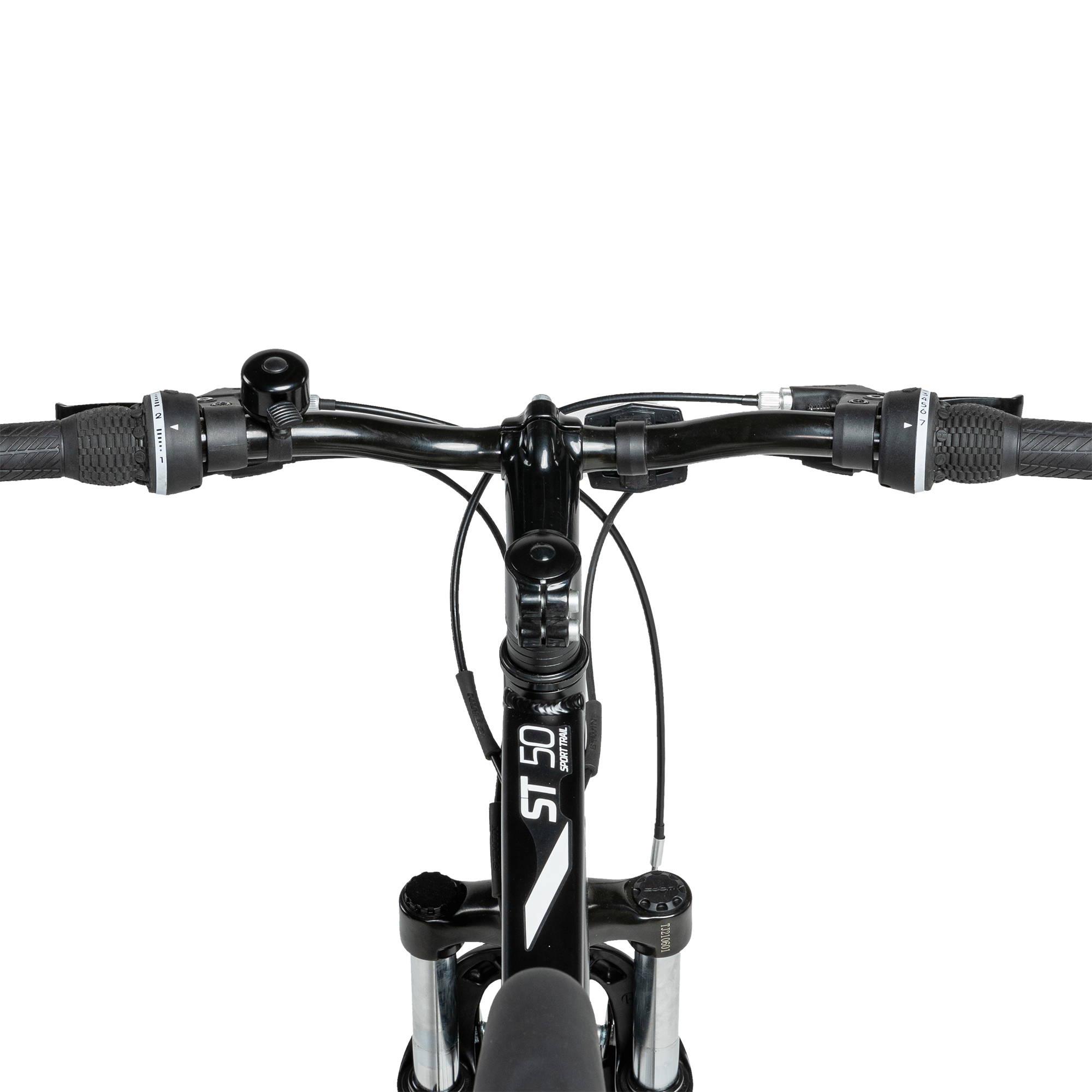 Decathlon Rockrider ST50, 21 Speed Aluminum Mountain Bike, 26", Unisex Black, Medium - image 11 of 13