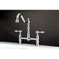 thumbnail image 3 of Kingston Brass KS1171TAL 8"" Centerset Kitchen Faucet Less Sprayer Polished Chrome, 3 of 3