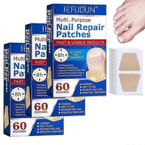 3X Nail Treatment Patch Anti Fungal Nail Correction Stickers Ingrown Toenail Care Paronychia Anti Infection Repair Patch
