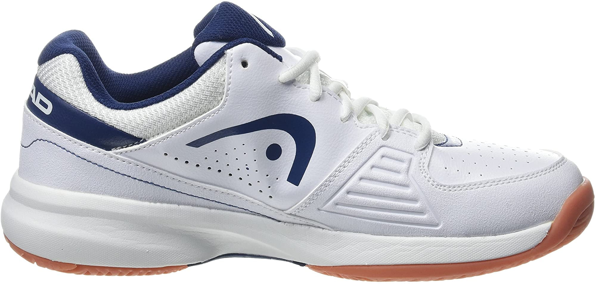 Racquetball HEAD Mens Sonic 2000 MID Racquetball/Squash Indoor Court Shoes NonMarking White