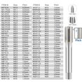 thumbnail image 5 of 1pc Right Hand Thread Tap HSS Machine Plug Tap Metric Screw Tap Drill Thread Tool M2 M3 M4 M6 M7 M8 M10 M12 M14 Hand Tools M2.2x0.45, 5 of 5