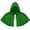 Green, variant on Women's Halloween Christmas Costumes Hooded Cosplay Party Cloak Renaissance Medieval Devil Witch Wizard Cape