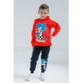 thumbnail image 4 of SEGA Sonic The Hedgehog Fleece Pullover Hoodie and Pants Outfit Set Little Kid to Big Kid, 4 of 5
