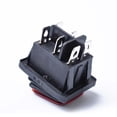 thumbnail image 2 of xinxixnxx On-Off-On 6 Pin 12V Car Boat LED Light Rocker Toggle Switch Latching Waterproof Switch No.1, 2 of 6