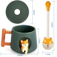 thumbnail image 2 of 3D Cute Coffee Mug, Pattern Inside14oz Cup with Opening Lids, 2 of 5