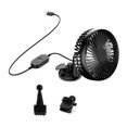 thumbnail image 1 of Suction Cup 3 Speed Personal Fan for Home Car Truck Office USB Car Fans, 1 of 5