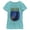 Tahiti Blue, variant on Girl's Scooby Doo Dog Shadow  Graphic Tee Black Medium