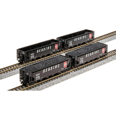Broadway Limited Imports N ARA 70 Tn Quad Hopper RDGFantasy Paint 4 Pk BLI7436 N Rolling Stock