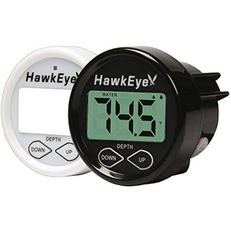 UPC: 0818800103919 | HawkEye DepthTrax 2BX InDash Digital Depth Temp Gauge Transom Mount 60039