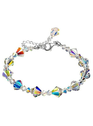 CLEARANCE! Bracelets Set Crystal Beads Pearl Bracelets Cute Cartoon Elastic  Beaded Bracelets for Girls Women Friendship Jewelry