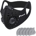 thumbnail image 1 of Jinsinto Masque Anti-Poussière de Cyclisme Masque Anti-Poussière Réutilisable avec Filtre à Charbon pour Moto, Menuiserie, Cyclisme, Course, 1 of 5