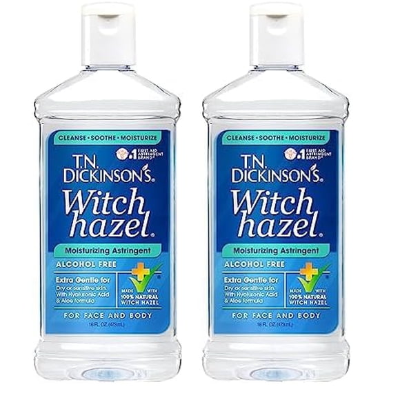 Astringente hidratante T. N. Dickinson Witch Hazel, 480 ml (paquete de 2)