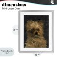 thumbnail image 4 of Stupell Industries Traditional Edouard Manet Dog Portrait Gray Framed Print Under Glass, 13 x 16, by Lil' Rue, 4 of 8