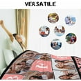 thumbnail image 5 of Personalized Besties Blanket with Photo Collage - Customized Throw Blanket with Pictures - Soft BFF Blanket for Bestie/Friend/Family Memorial Gifts, 30"x40" Blankets, 5 of 5