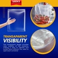 thumbnail image 5 of [ 10 COUNT ] JUMBO SIZE - 8 GALLON - HUGE Big Resealable Bag with Zipper Top for Storage - X-Large Size for Seasonal Clothing, Blankets, Bedding, Towels, Sports, Travel, Moving, On the Go - 22" x 24", 5 of 8