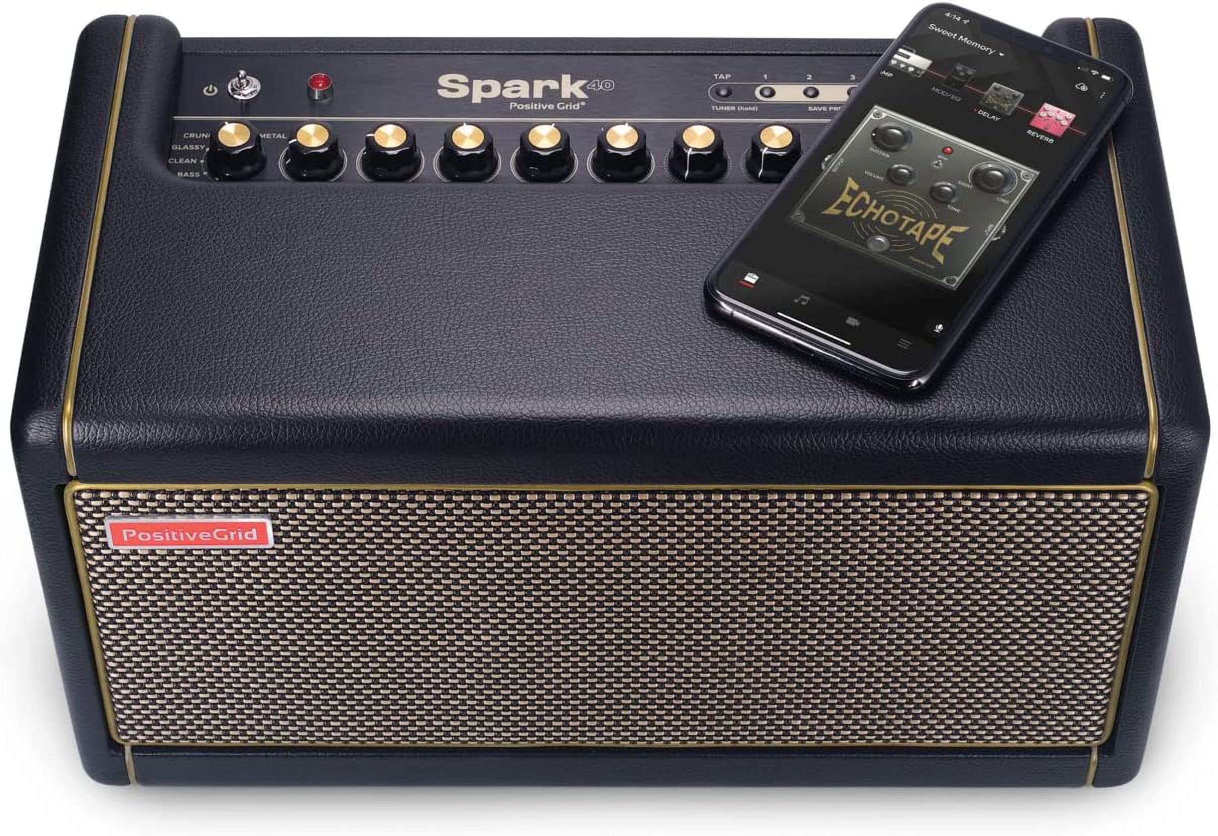 Positive Grid Spark GO 5W Battery-Powered Combo Amplifier Black