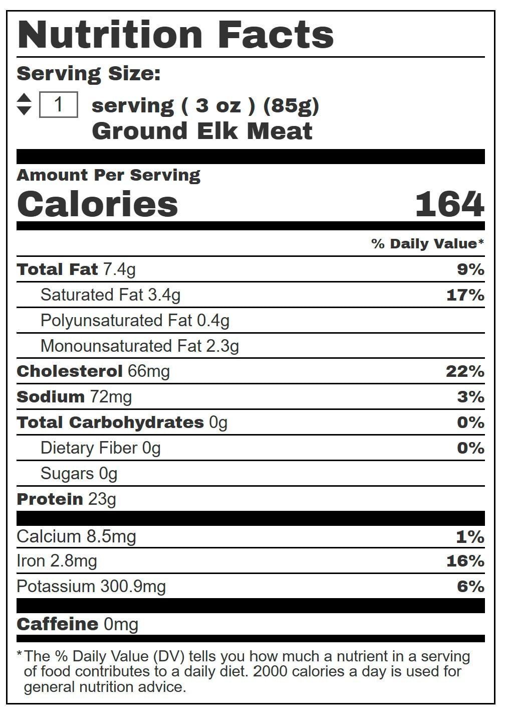 Today Gourmet Ground Elk - (4) 1lb. Packages