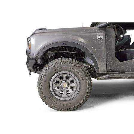 Fab Fours Fb2002 1 Fender Flare Fits 21 22 Fits/For Bronco Fits select: 2021-2023 FORD BRONCO