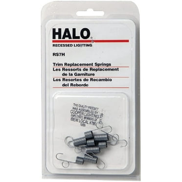 Halo Recessed Lighting RS7H H7 Recessed Housing Replacement Springs 4 pack
