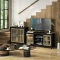 thumbnail image 2 of HOMCOM TV Stand for TVs up to 55 Inches, TV Cabinet with Adjustable Shelves, 2 of 10