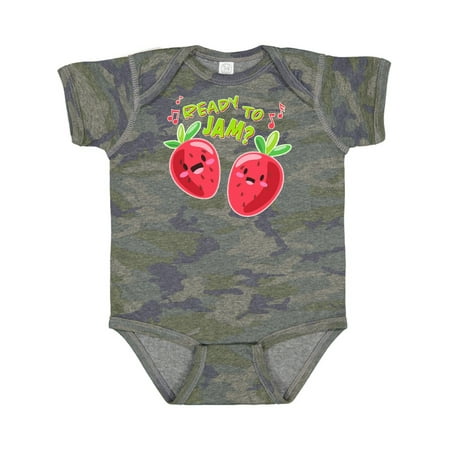 

Inktastic Ready to Jam- Fun Strawberries Gift Baby Boy or Baby Girl Bodysuit