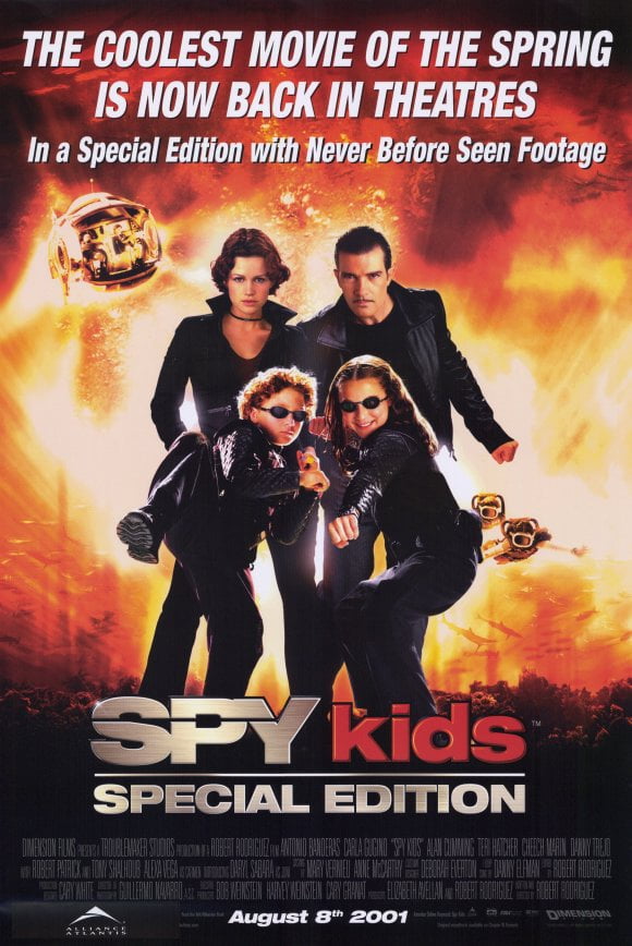Spy Kids movie POSTER (Style A) (11" x 17") (2001)