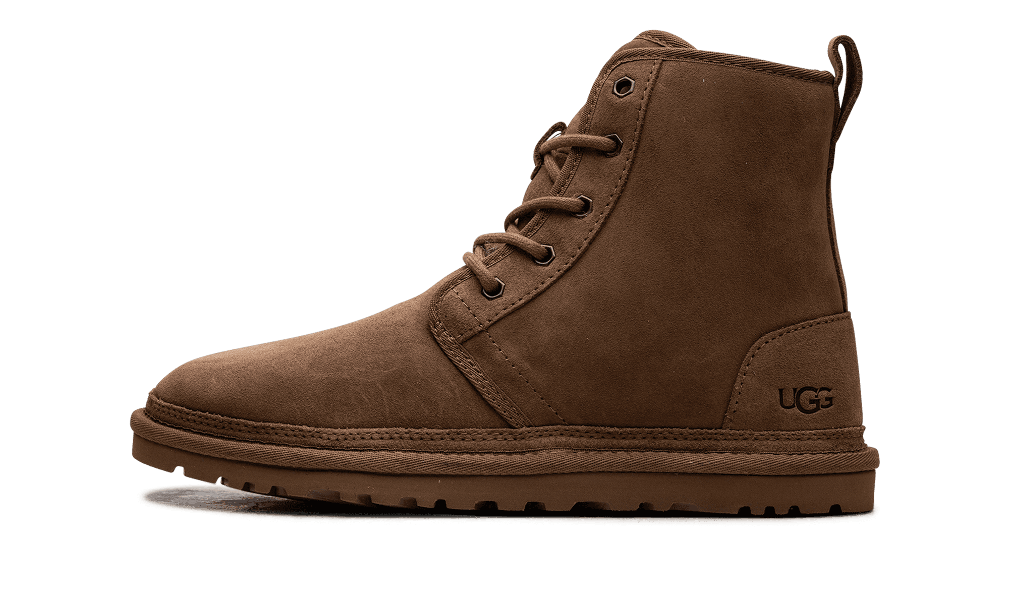 UGG Neumel 3236-HCK Chukka Boots Mens US 8 Brown Suede Wool Casual