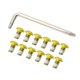 thumbnail image 1 of M5 Bike Disc Brake Rotor Fastening Screw 12pcs Road Bike Fastening Screw Banmo, 1 of 5