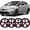 15 inch- Black & Red Lacquer, variant on 4Pcs Hubcap for 2010-2015 Toyota Prius,15" Wheel Rim Cover Replacement,Compatible with Alloy Wheels,Snap on Car Truck SUV Hubcap,ABS+PC Material,White Lacquer & Red Lacquer