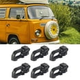 thumbnail image 3 of Double Bolt Fastening Clamps For Campers Tracks Carbon Steel 110LBS Load Capacity L Track Tie Down Fitting, 3 of 7