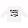 thumbnail image 3 of Inktastic North Dakota Awesome Since 1889 Boys or Girls Long Sleeve Toddler T-Shirt, 3 of 5