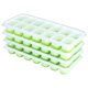 thumbnail image 4 of Bandeja para hielo de 14 cubitos de PP+TPE con tapa, ideal para congelar ingredientes de bebidas, fácil de desmoldar, duradera y flexible para el uso diario, 4 of 5