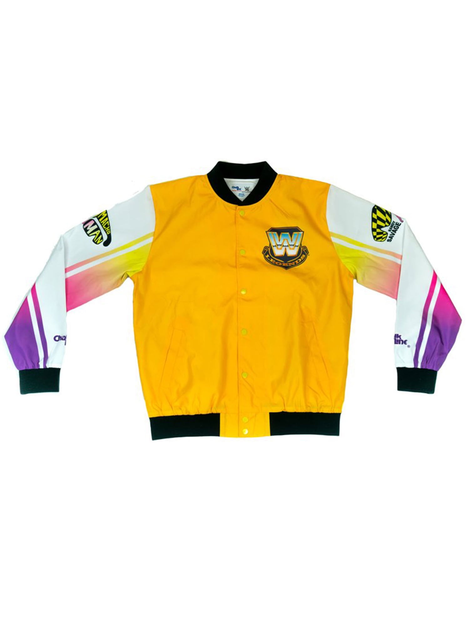 Clothing Jackets & Coats WWE Macho Man Randy Savage Retro Fanimation Chalk Line Jacket