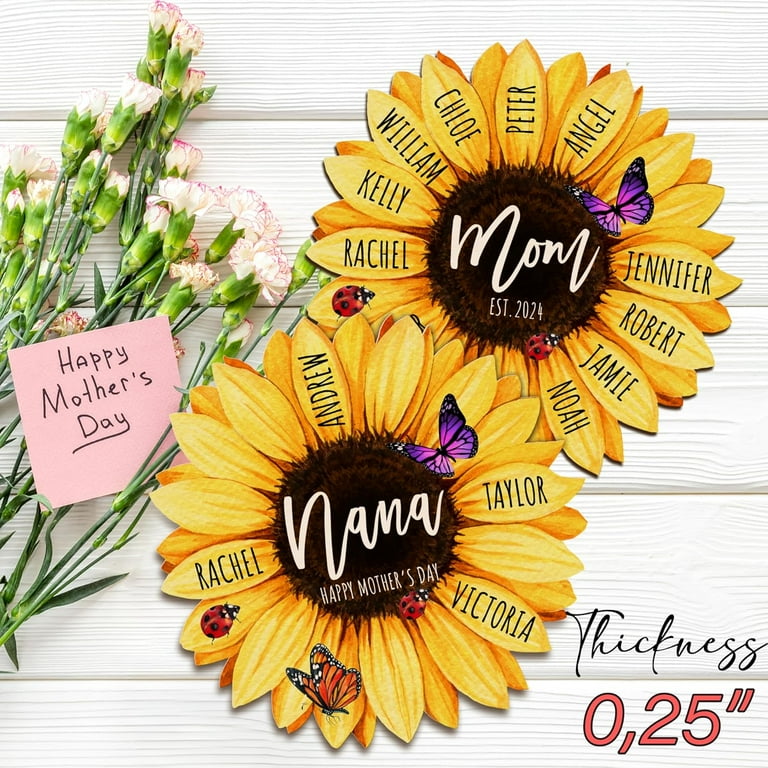 Garden Tools Set CUSGIFTS DIY First Mom Now Grandma Sunflower